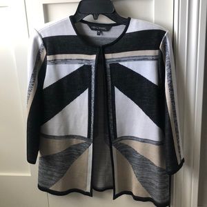 Ming Wang multi colored jacket/blazer